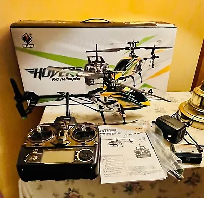$125 • Buy Hover R/C Helicopter No.V912   2.4 GHZ Double Blade By WL Toys