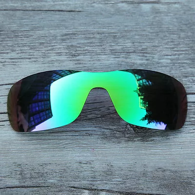 New Emerald Green Polarized Replacement Lenses For-Oakley Batwolf • $14