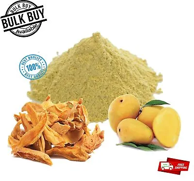 Dried Mango Powder/flour & Slices Ceylon  Organic   Pure  ANTIOXIDANTCLEAR SKIN • £9.64