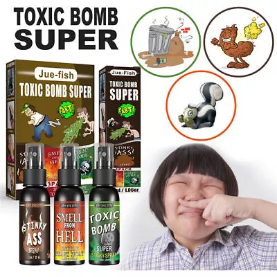 New 30ML Potent Ass Fart Spray Extra Strong Stink Hilarious Gag Gifts Pranks AY • $12.20