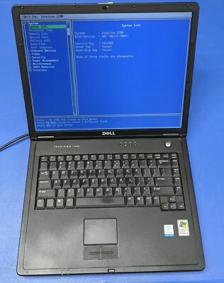 $14.59 • Buy Dell Inspiron 2200 Laptop Celeron M 360 1.4 GHz 1 GB No HDD/Bad Battery