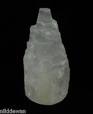£7.99 • Buy Selenite Raw Mountain Crystal Standing Tower Angel Gemstone 10cm / 4  Low Price