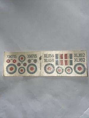 £4 • Buy Scale Aircraft Modelling 1/72 Scale Decals- Handley Page Victor RAF Wittering