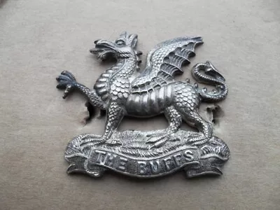 The Buffs (East Kent Regiment) Officers Silver Cap Badge • £18.55