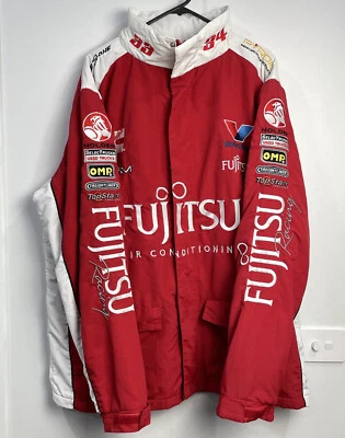$65.47 • Buy Fujitsu Racing GRM Holden V8 Supercars Australia Full Zip Jacket Cummins 2012/13