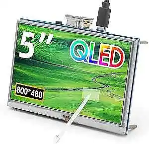  5 Inch Resistive Touch Screen Display QLED 800x480 TFT LCD Mini Monitor  • $63.12