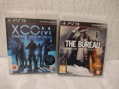 XCOM Enemy Unknown & The Bureau | 2 Game Bundle | PS3 • £3.49