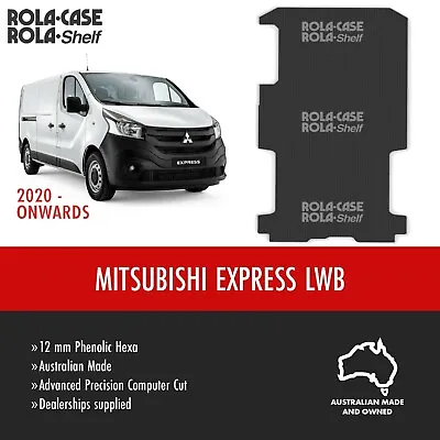 $1360 • Buy Mitsubishi Express LWB Van Flooring 12mm Phenolic Hexa -Hardwood&Resin Coating