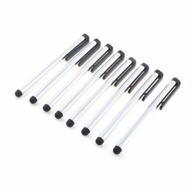 £5.38 • Buy 8 Pcs Silver Tone Universal Stylus Touch Screen Pen For Cell Phone PDA