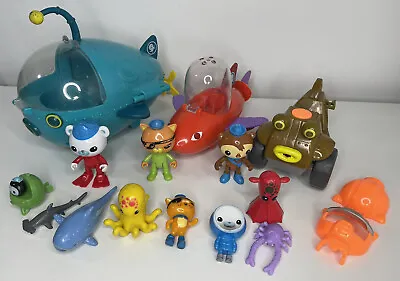 £28.90 • Buy Octonauts Gup A B M Bundle With Figures Playset Bath Toys Creatures