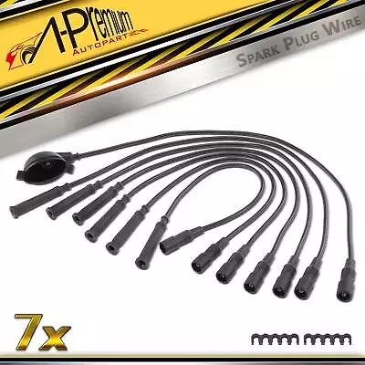 7x Spark Plug Wire Sets For BMW 325 86-88 325e 84-87 325es 86-87 528e L6 2.7L • $45.99