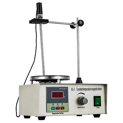 85-2 Magnetic Stirrer With Heating Plate Digital Display Electric Dual Controls • $48.99