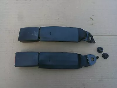 2005-2009 Ford Mustang Coupe Rear Seat Belt Buckles Pair OEM • $48.99