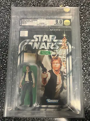 (h) 2004 Hasbro Star Wars Otc Vintage Style Han Solo 9.0 Uncirculated Sealed • $29