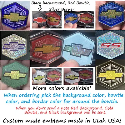 1979 El Camino & Malibu Chevrolet Front CUSTOM 79 Grill Emblem PICK YOUR COLORS • $28.83