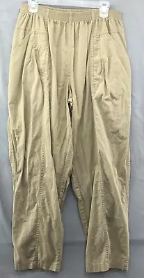 Vintage Cabin Creek Brown Straight Leg Stretch Pull On Pants Size 22W Women • $14.75