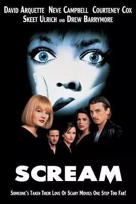 Scream Movie Poster Photo Wall Art Print 8x10 11x17 16x20 22x28 24x36 27x40 B • $14.99