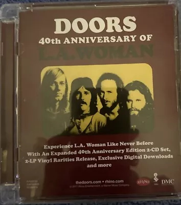  LIKE NEW  DVD By THE DOORS  THE STORY OF L.A. WOMAN  (2011) 40th ANNIVERSARY! • $19.95