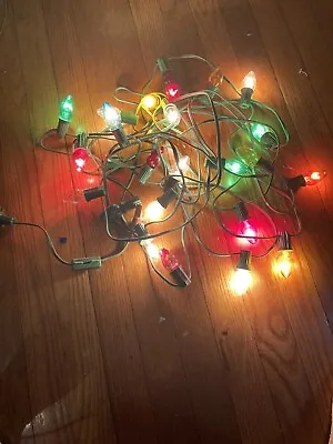 Christmas Bulb (25) Strand Of Lights • $12