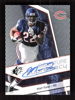 2008 Upper Deck SPX #SS-DO Matt Forte Signature Supremacy RC Auto • $19.95