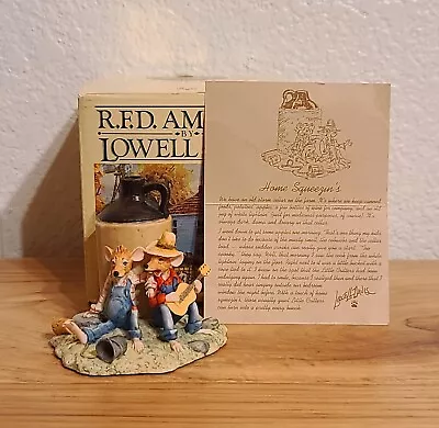 £33.92 • Buy Lowell Davis  Home Squeezin's  Mice Moonshine Jug Schmid Little Critters 