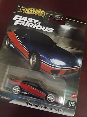 HOT WHEELS Premium Fast And Furious Tokyo Drift Nissan Silvia (S15) Diecast 1/5  • £12.99