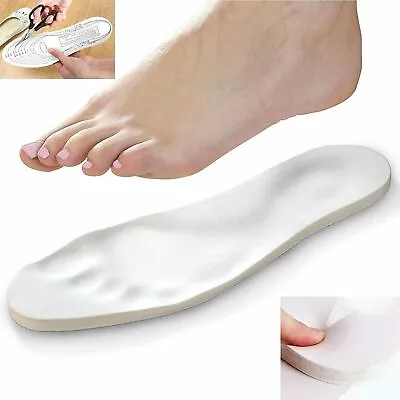 £3.25 • Buy Unisex Memory Foam Insoles Orthopaedic Shoe Trainer Pads Foot Feet Comfort Soft