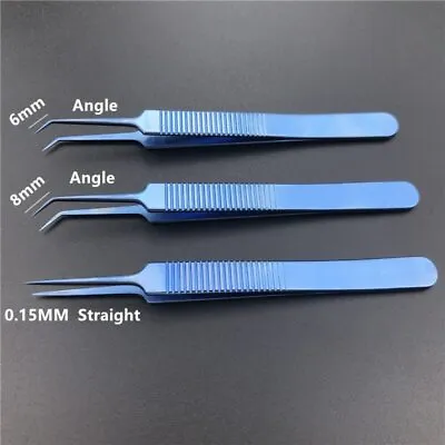 115mm Titanium Hair Transplant Tweezer Fue Hair Transplant Forceps • $16.27