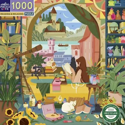 EeBoo - Reading Relaxing Puzzle 1000pc • $43.99