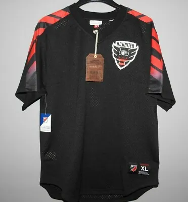 MLS Authentic Mitchell & Ness D.C. United Soccer Jersey New Mens Sizes $90 • $39.99