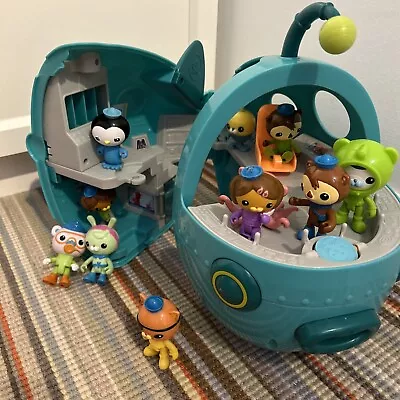 OCTONAUTS LARGE GUP-A MIDNIGHT ZONE RESCUE PLAYSET And 11 Figures • £9.50