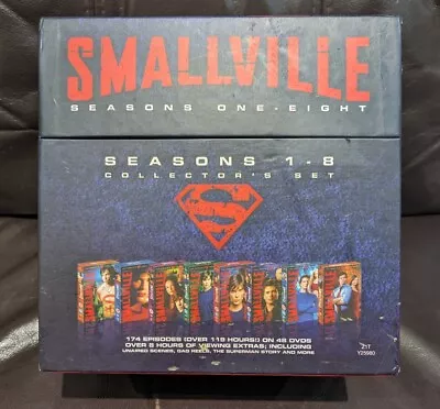 Smallville - Series 1-8 - Complete (Box Set) (DVD 2009) • £24.99