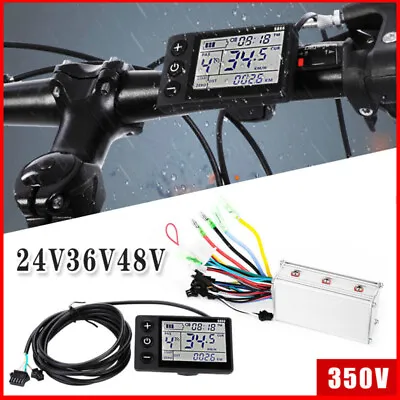 LCD Display 36V-48V Electric Bicycle E-bike Scooter Brushless Speed Controller~ • £35.99