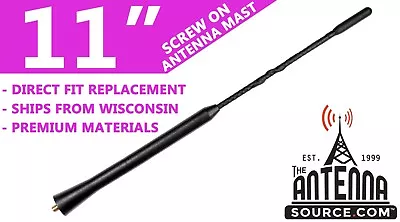 11  FUBA STYLE ANTENNA MAST - FITS: 1995-2002 Volkswagen Cabrio • $13.99