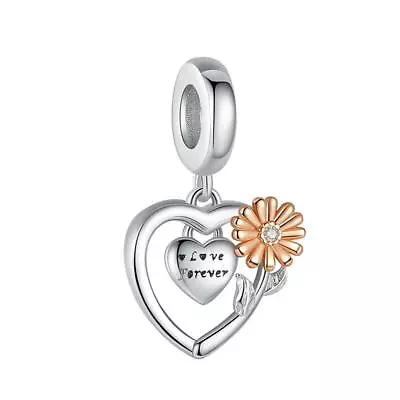 $30.90 • Buy LOVE FOREVER S925 Sterling Silver Charm By Charm Heaven 