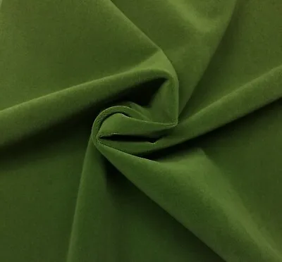 Ballard Designs Performance Velvet Green Furniture Fabric By The Yard 55 W • $38.99