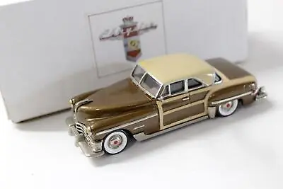 1:43 Mascot Models Chrysler Town & Country 2 Door Coupe 1949 Beige/Brown • $176.43