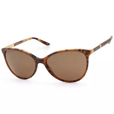 Versace Havana/Brown Gradient Women's Designer Sunglasses VE4260 507773 • $229.95