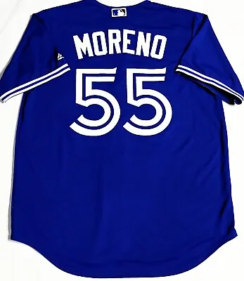Nwt-men-lg Gabriel Moreno Toronto Blue Jays Majestic Authentic Licensed Jersey • $89.99