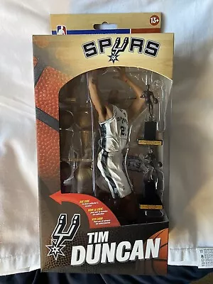 Mcfarlane NBA TIM DUNCAN Trophies Champion Box Spurs Legend Figure Limited 6000 • $82