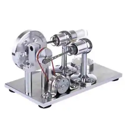  Stirling Generator Motor External Combustion Engine Physics Toys Steam Engine • $57.92