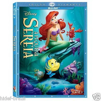 Blu-ray The Little Mermaid Trilogy [ English+French+Spanish+Portuguese ] • $99.99