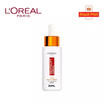 Loreal REVITALIFT Clinical 12%  Vitamin C Serum Beauty Wrinkles 30ml • £14.50