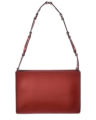 $299.99 • Buy Staud Mina Leather Shoulder Bag Women's Orange