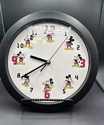 Vintage Disney Mickey Mouse Wall Clock • $17