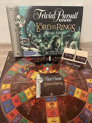 £15.99 • Buy LORD OF THE RINGS TRIVIAL PURSUIT DVD Collector's Edition Board Game | COMPLETE