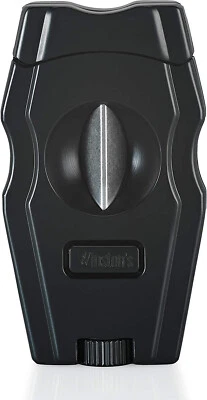 $19.99 • Buy Winston's Cigar V Cutter With Punch Stainless Steel Black