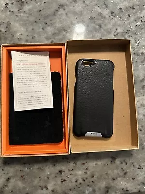 Vaja Premium Pebble Leather Iphone 6 Case  Black • $19