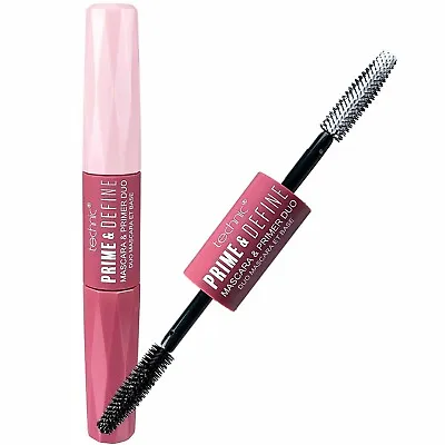 Technic Prime Define Eyelash Primer Base & Black Mascara Lash Duo Curl Lengthen • £3.95