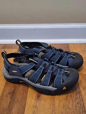 Brand New - Keen Newport H2 Men's Sport Hiking Sandals Sz 11.5 Blue Waterproof • $59
